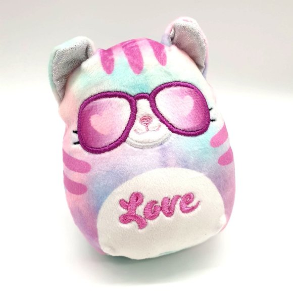 Squishmallows Other - Squishmallows Mini Love Cat Plush Toy 4" Child Toy Soft Clean Collectable